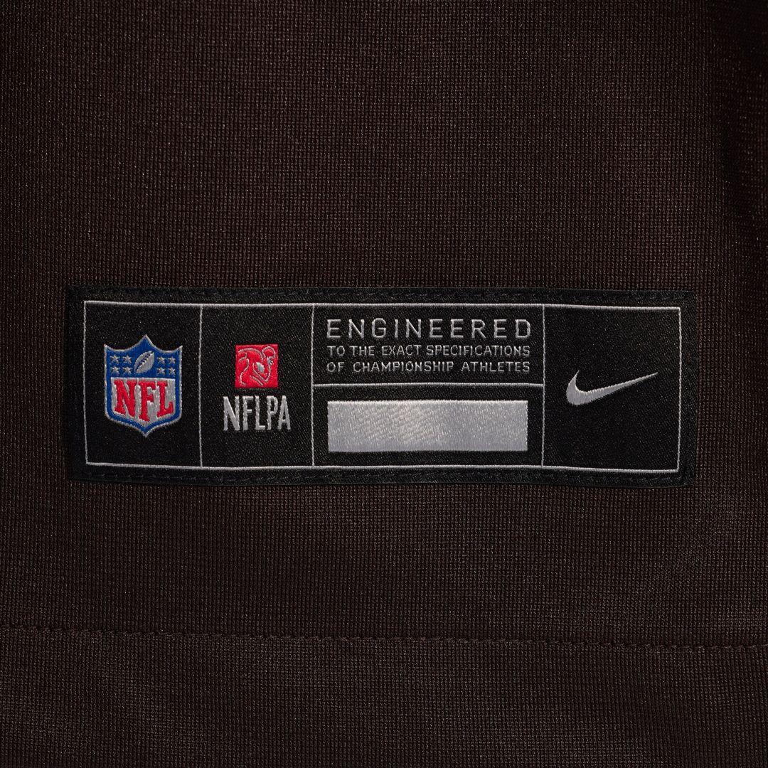 Luke Floriea Cleveland Browns Nike Team Game Jersey - Brown