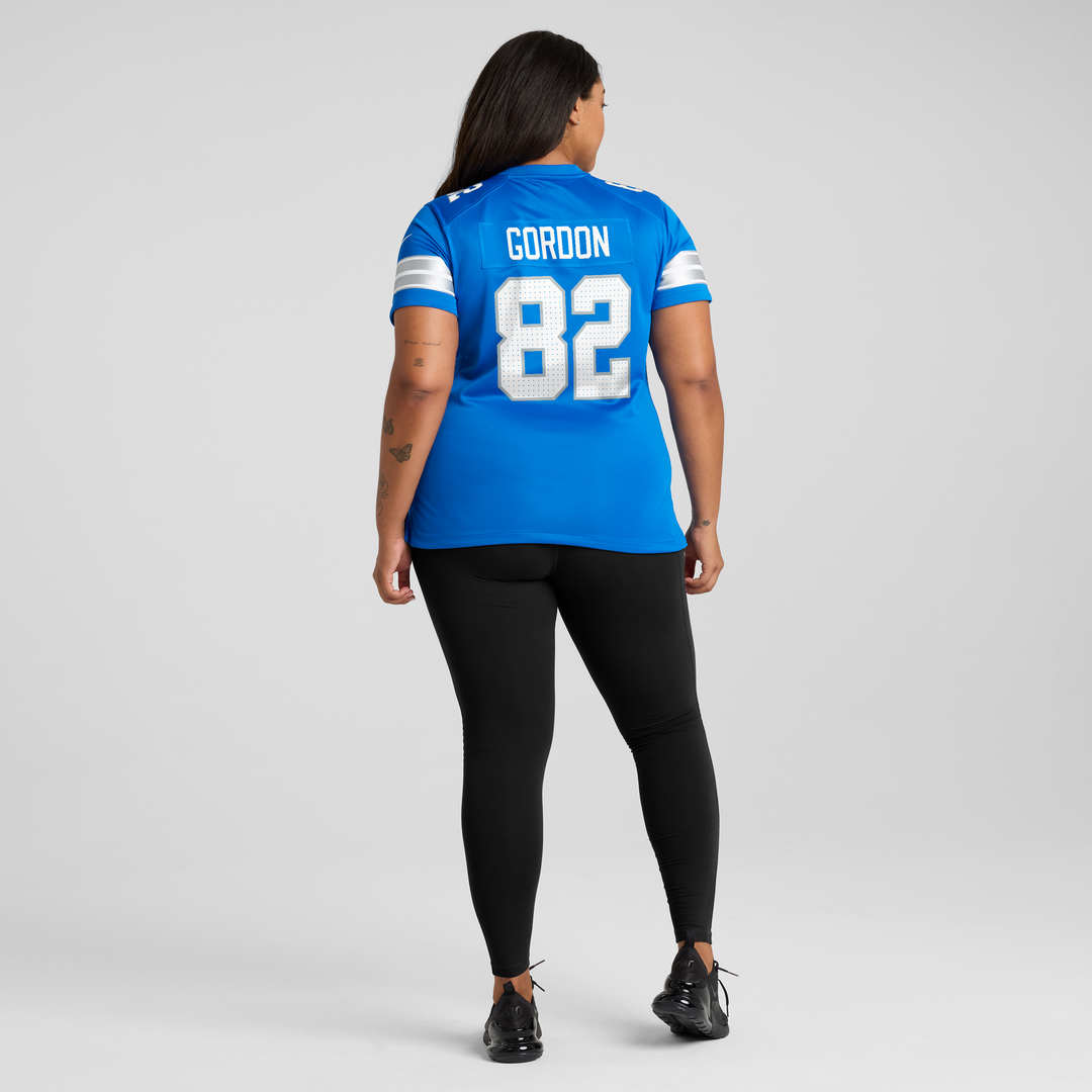 Thomas Gordon Detroit Lions Nike Women's Team Game Jersey - Blue
