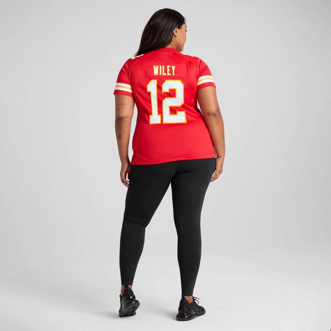 Jared Wiley Kansas City Chiefs Nike Women's  Game Jersey -  Red