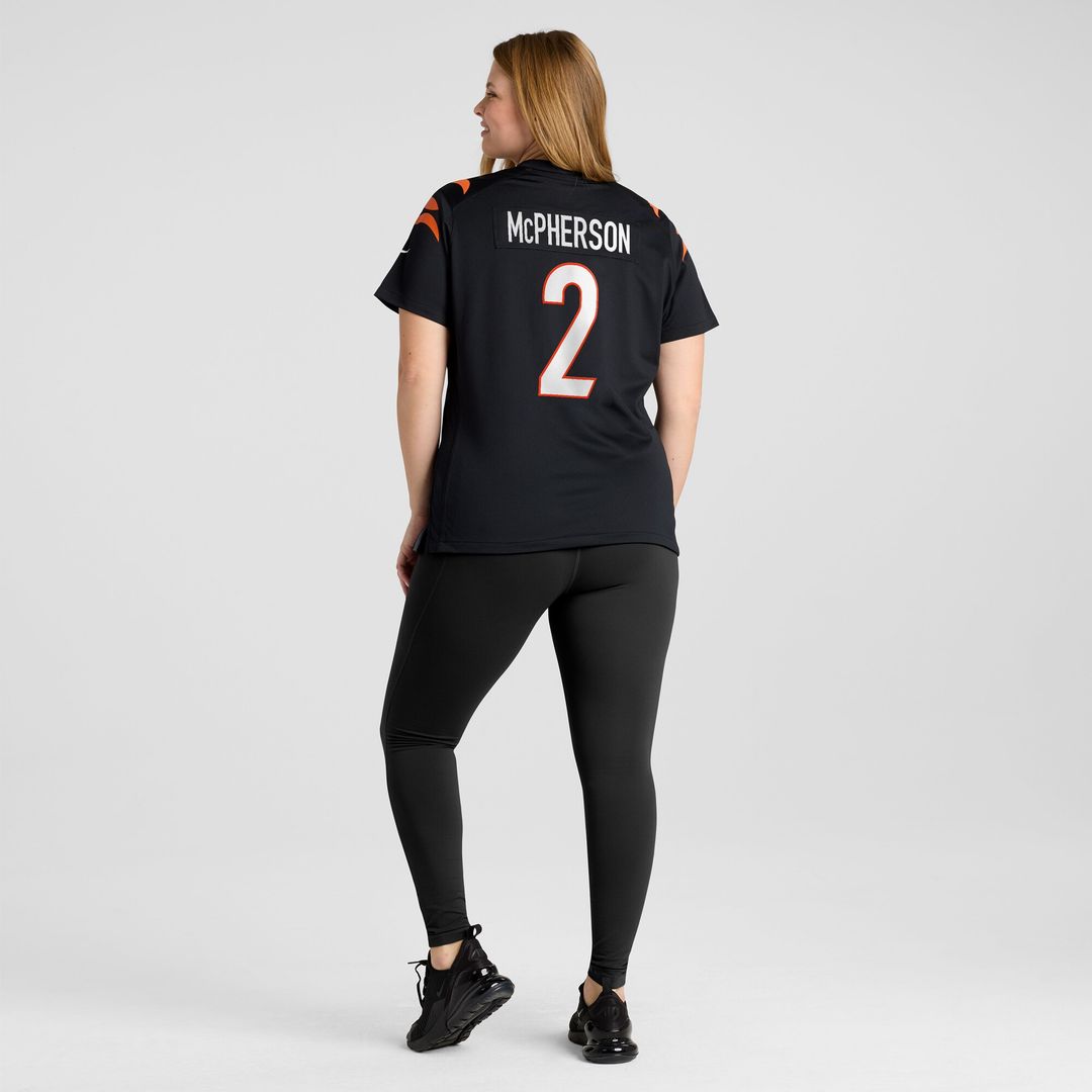 Evan McPherson Cincinnati Bengals Nike Women's Game Jersey - Black