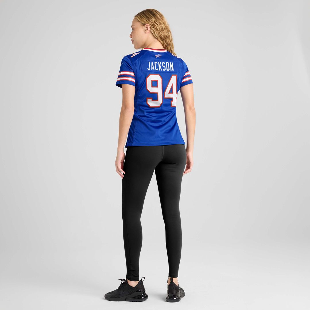 Landon Jackson Buffalo Bills Nike Women's Team Game Jersey -  Royal