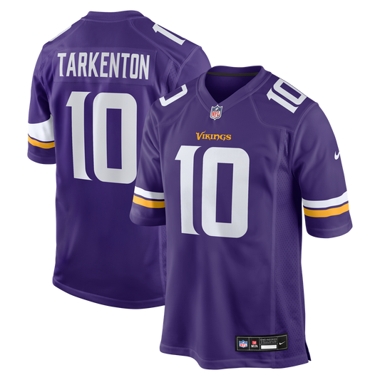 Fran Tarkenton Minnesota Vikings Nike Game Retired Player Jersey - Purple