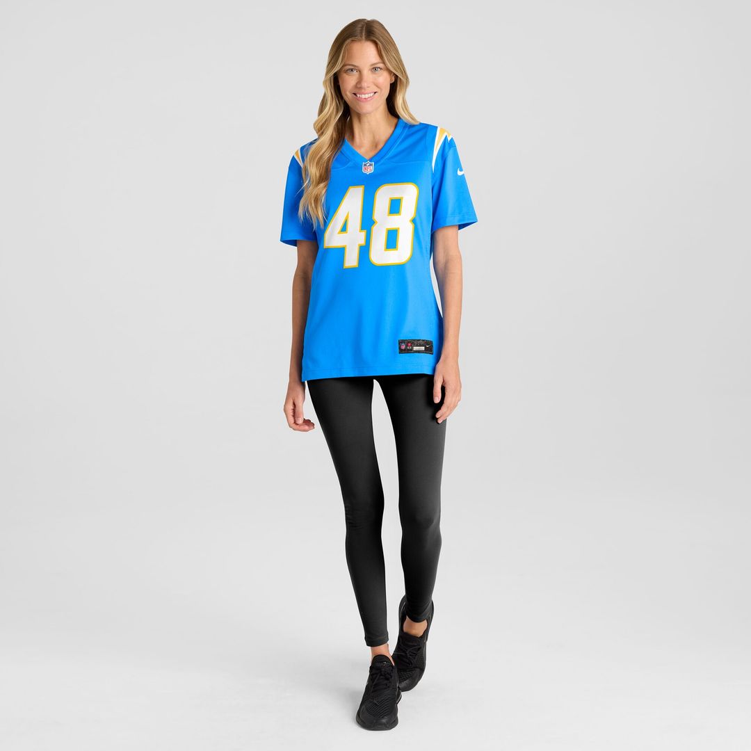 Bud Dupree Los Angeles Chargers Nike Women's Team Game Jersey -  Powder Blue
