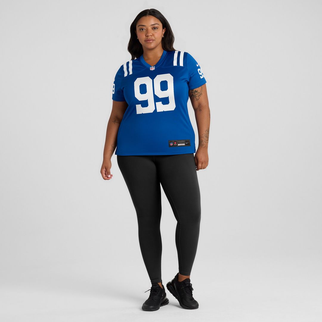 DeForest Buckner Indianapolis Colts Nike Women's Indiana Nights Alternate Game Jersey - Royal