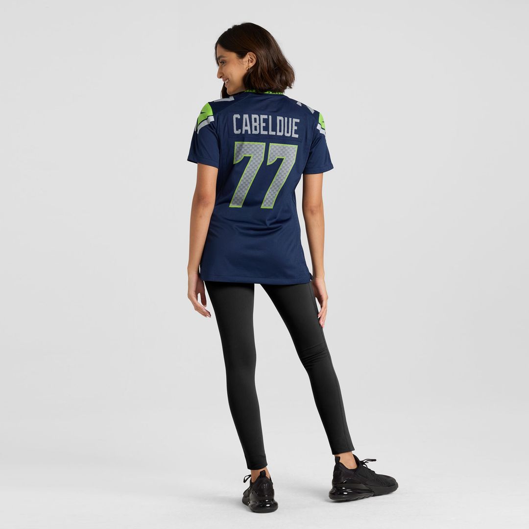 Bryce Cabeldue Seattle Seahawks Nike Women's Team Game Jersey -  College Navy