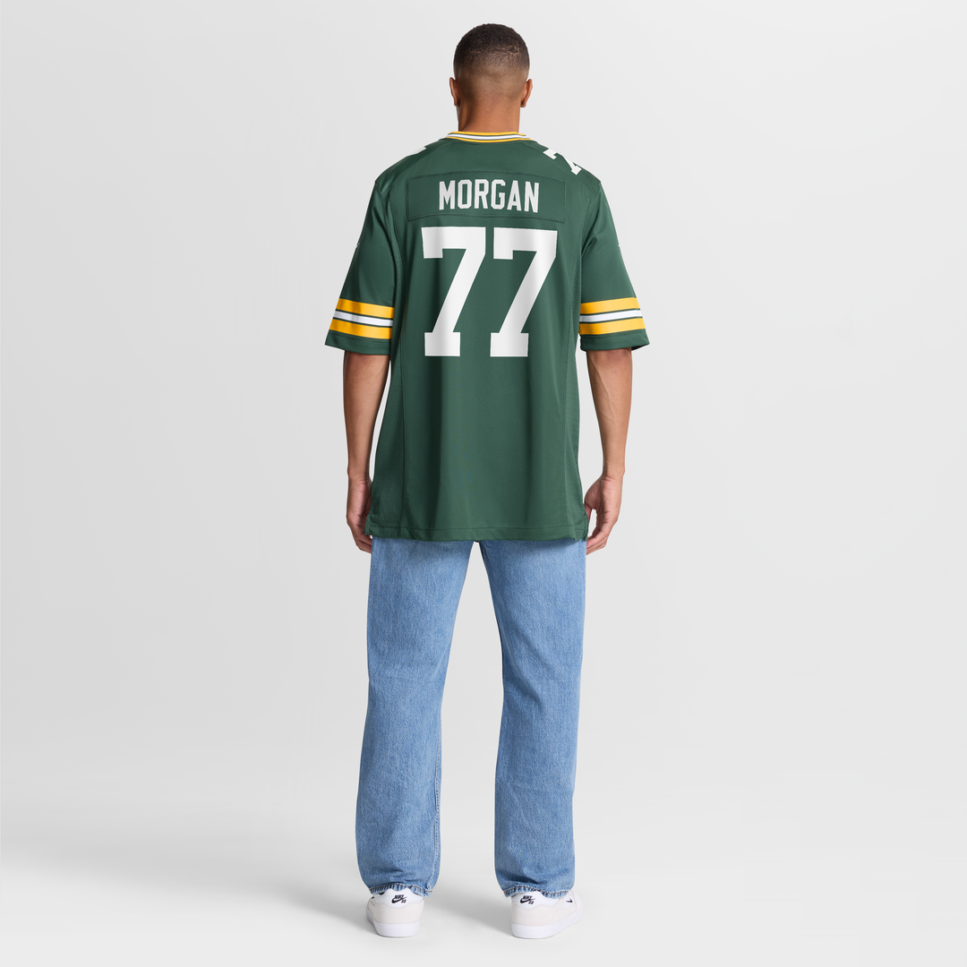 Jordan Morgan Green Bay Packers Nike  Player Game Jersey - Green