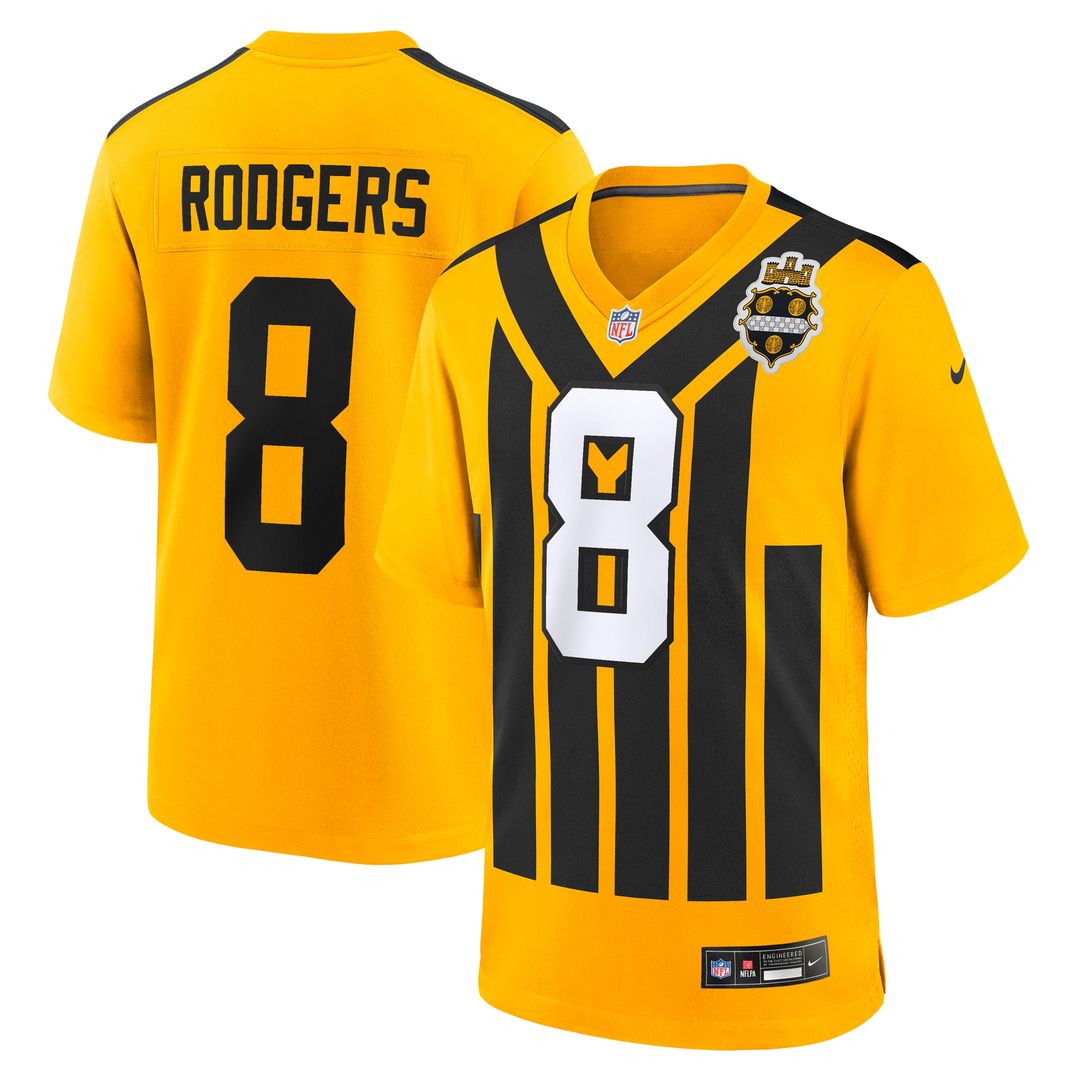 Aaron Rodgers Pittsburgh Steelers Nike Game Jersey - White