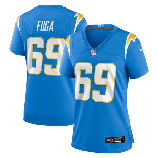Josh Fuga Los Angeles Chargers Nike Women's Team Game Jersey -  Powder Blue
