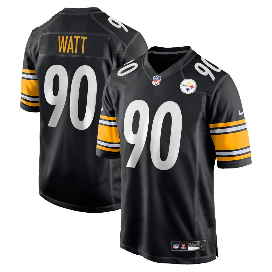 T.J. Watt Pittsburgh Steelers Nike  Game Jersey -  Black