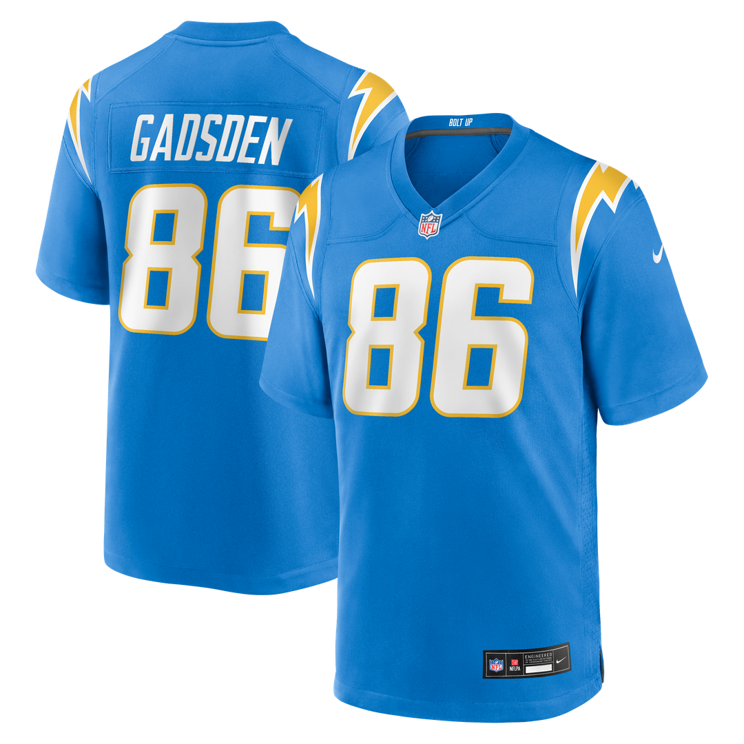 Oronde Gadsden Los Angeles Chargers Nike Alternate 2 Super Chargers Game Jersey -  Navy