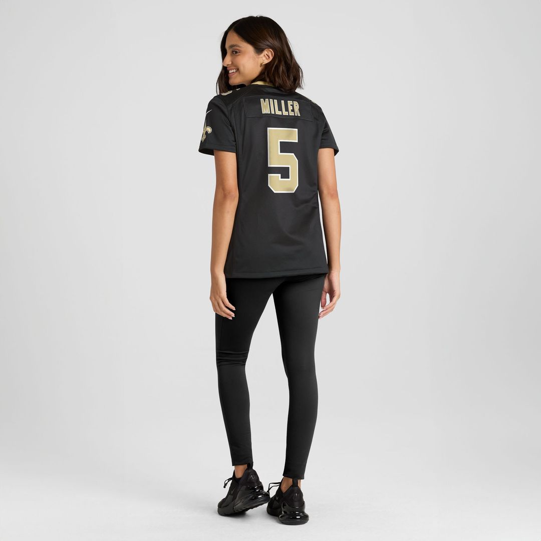 Kendre Miller New Orleans Saints Nike Women's Team Game Jersey -  Black
