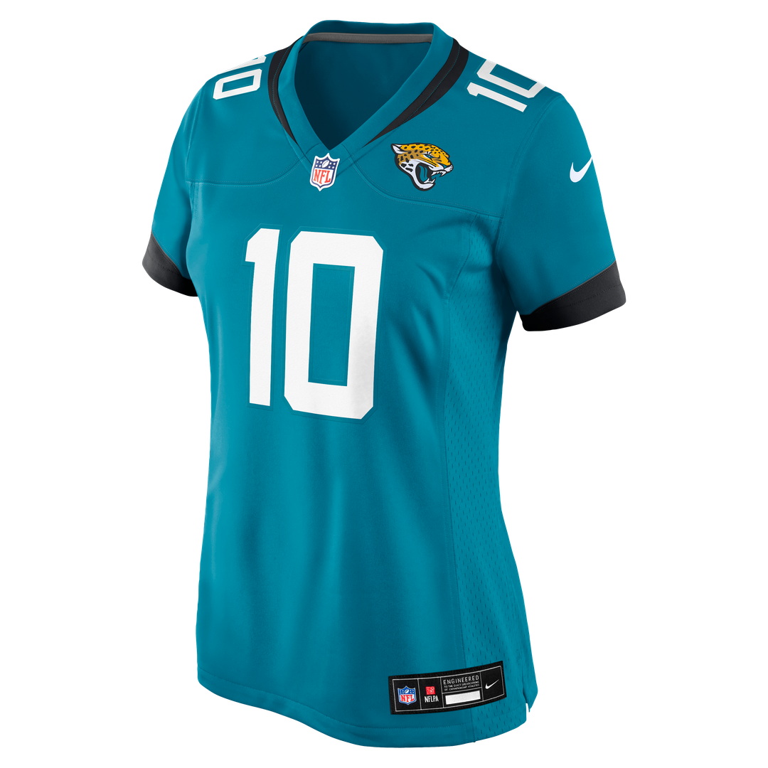 Carter Bradley Jacksonville Jaguars Nike Women's Team Game Jersey -  Teal