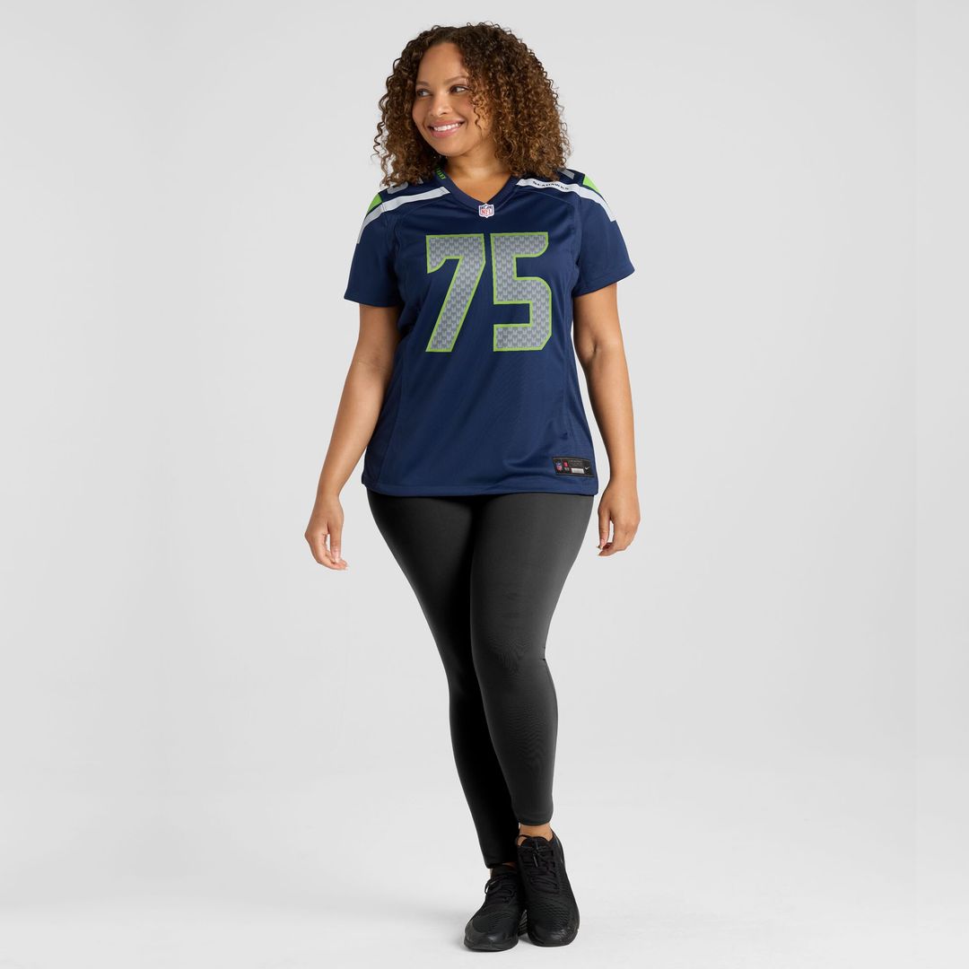 Anthony Bradford Seattle Seahawks Nike Women's Team Game Jersey -  College Navy