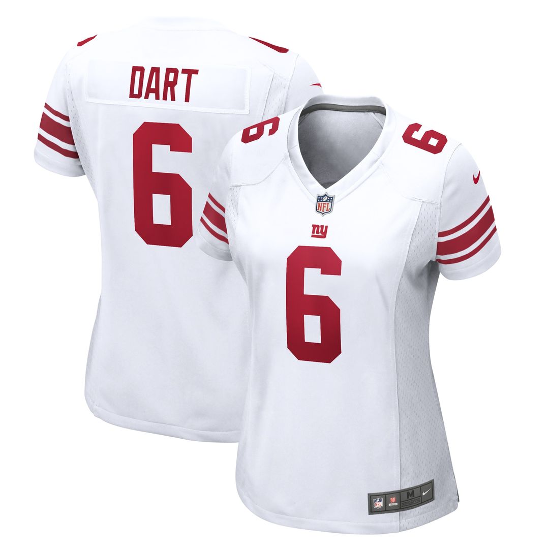 Jaxson Dart New York Giants Nike Women's Team  Game Jersey -  Royal