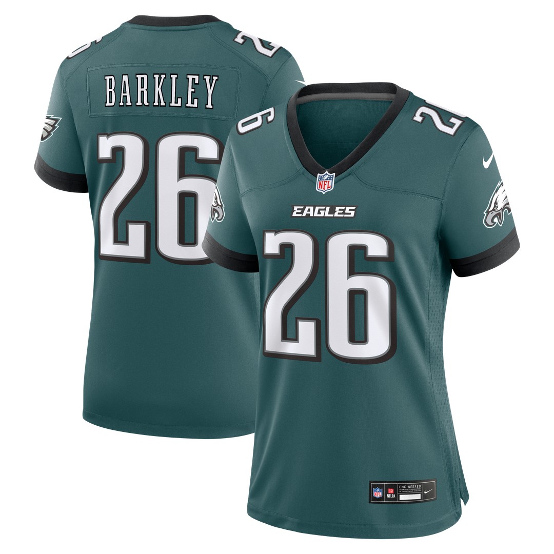 Saquon Barkley Philadelphia Eagles Nike Women's Game Jersey -  White