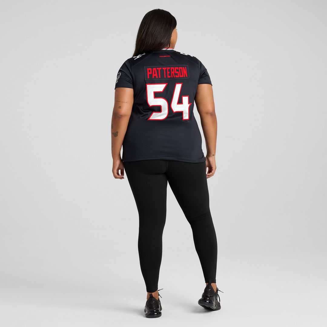 Jarrett Patterson Houston Texans Nike Women's Team Game Jersey -  Navy