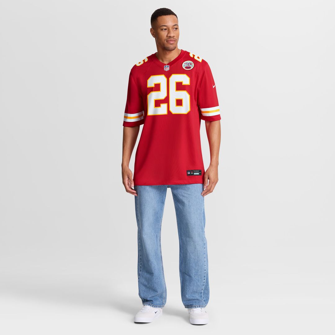 Deon Bush Kansas City Chiefs Nike Game Player Jersey - Red