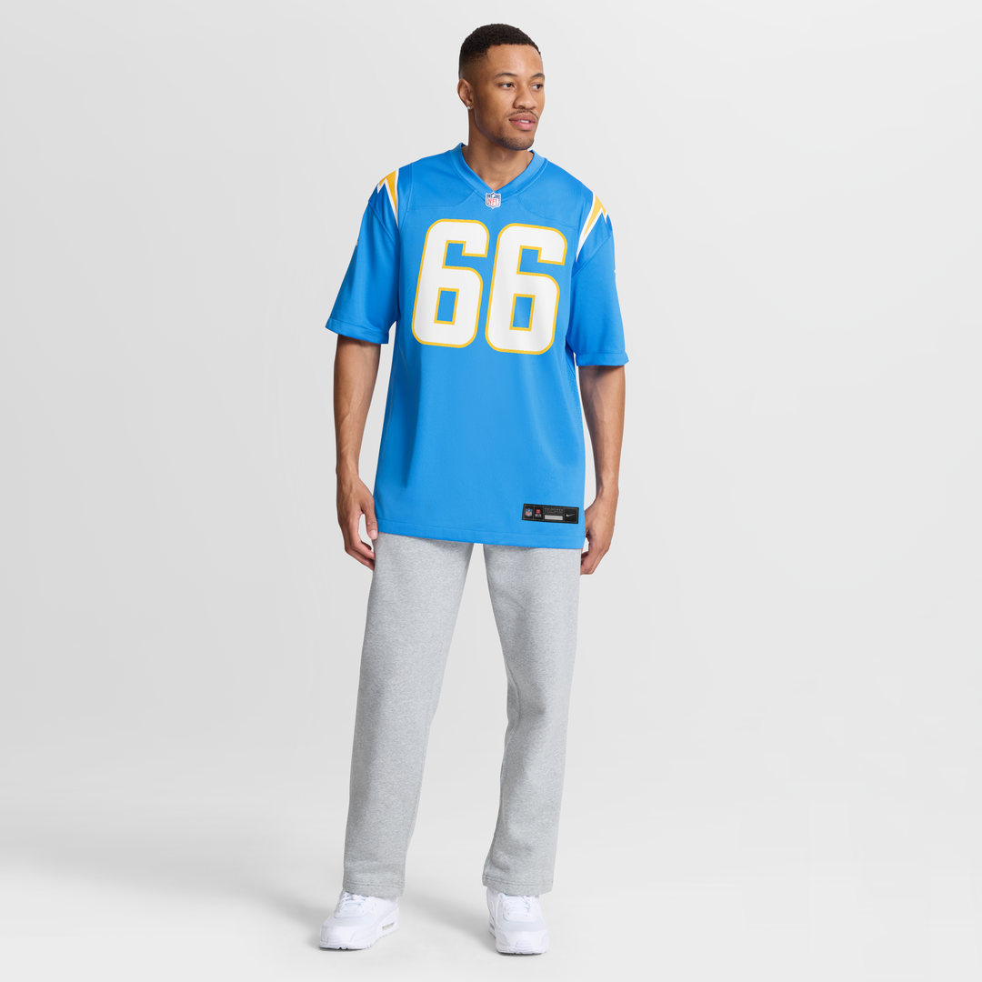 Jake Slaughter Los Angeles Chargers Nike Team Game Jersey - Powder Blue