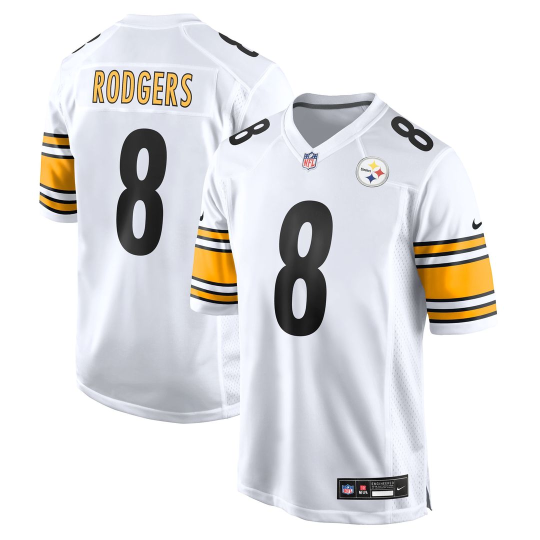 Aaron Rodgers Pittsburgh Steelers Nike Alternate 1933 Throwback Game Jersey - Gold