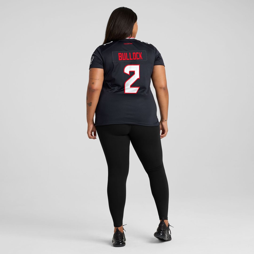 Calen Bullock Houston Texans Nike Women's Team Game Jersey -  Navy
