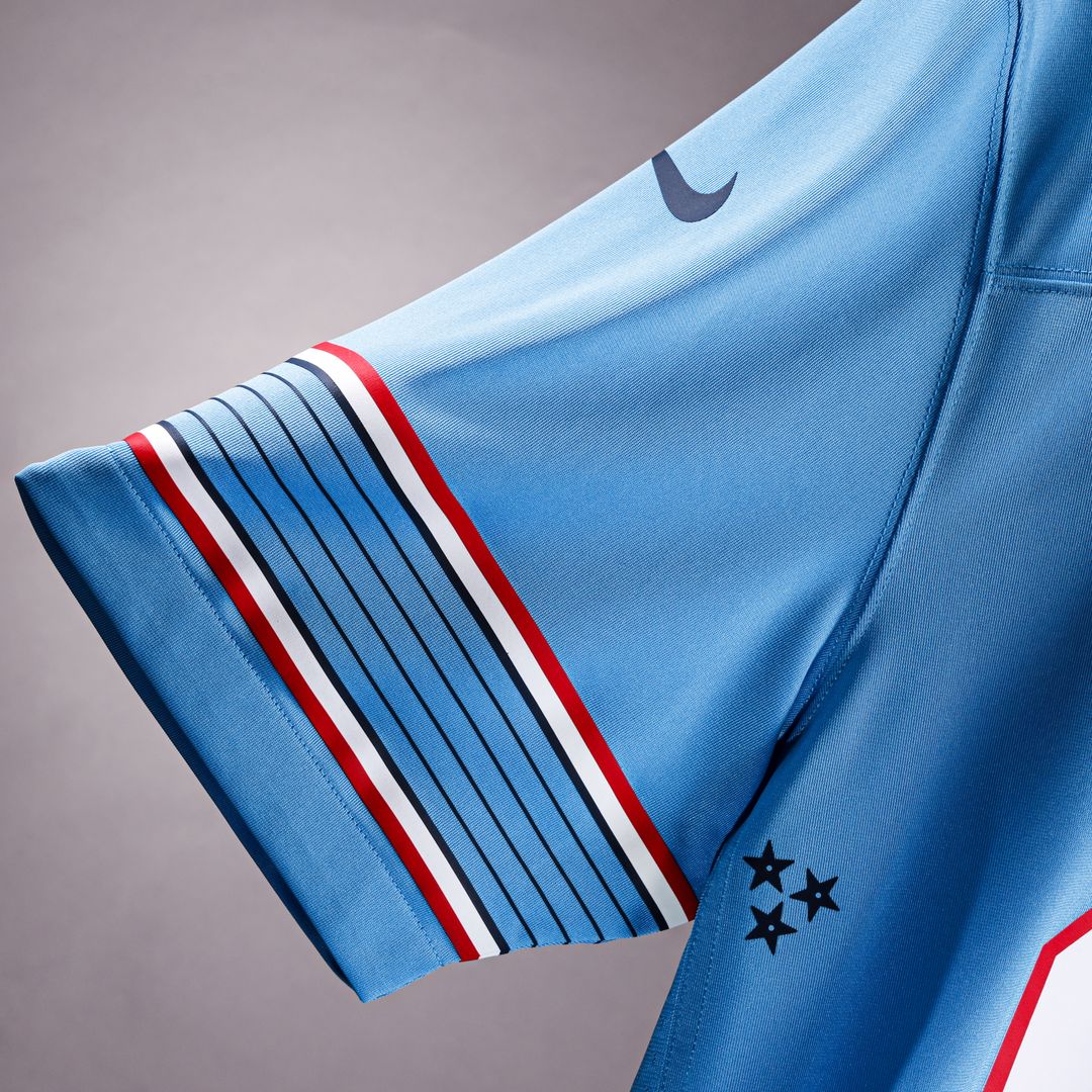 Peter Skoronski Tennessee Titans Nike Game Jersey - Light Blue