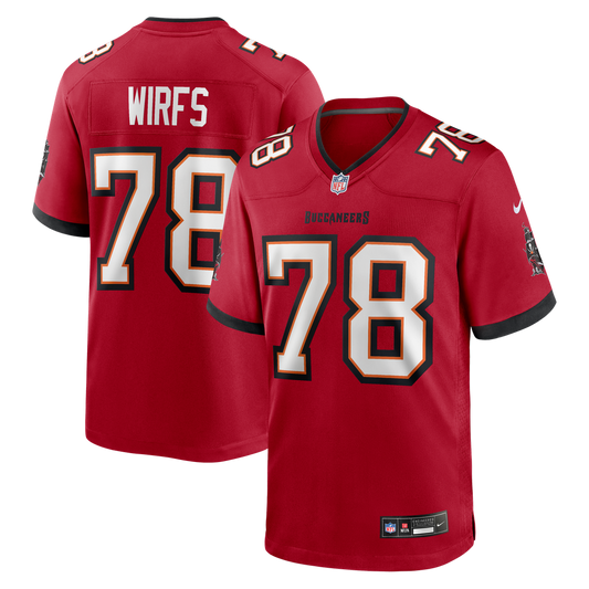 Tristan Wirfs Tampa Bay Buccaneers Nike Player Game Jersey - Red
