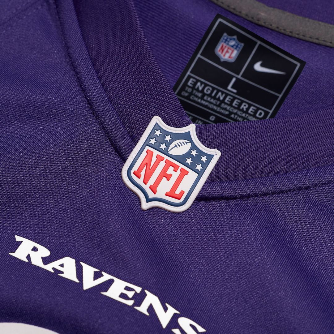 Nick Moore Baltimore Ravens Nike Game Jersey - Purple