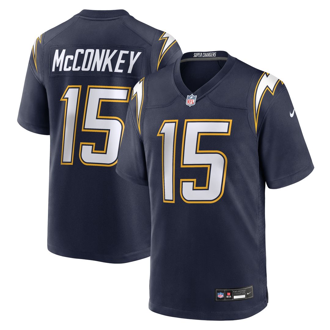 Ladd McConkey Los Angeles Chargers Nike  Player Game Jersey - Powder Blue