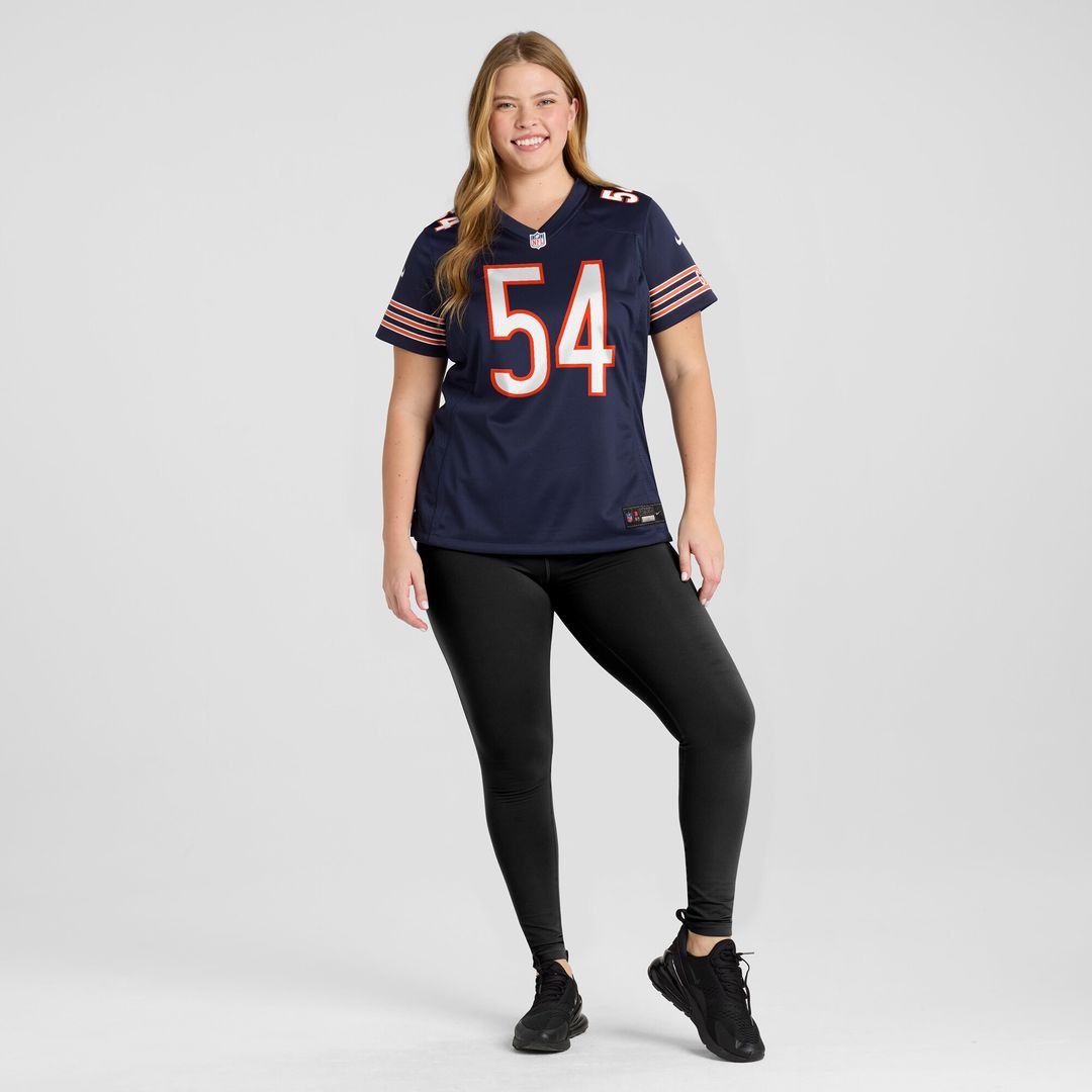 Brian Urlacher Chicago Bears Nike Women's Retired Player Jersey - Orange