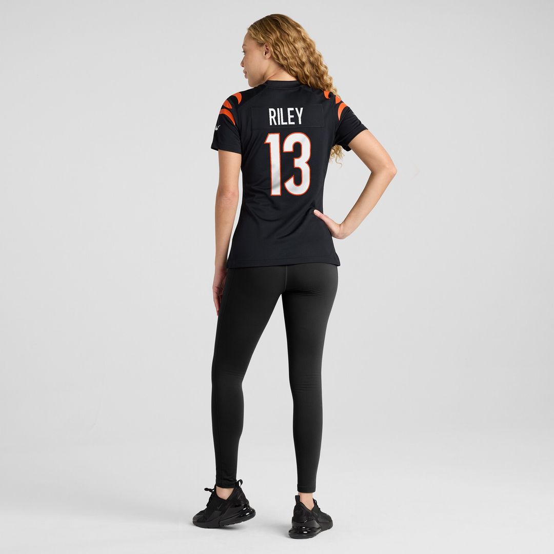 Ken Riley Cincinnati Bengals Nike Women's Retired Player Game Jersey - Black