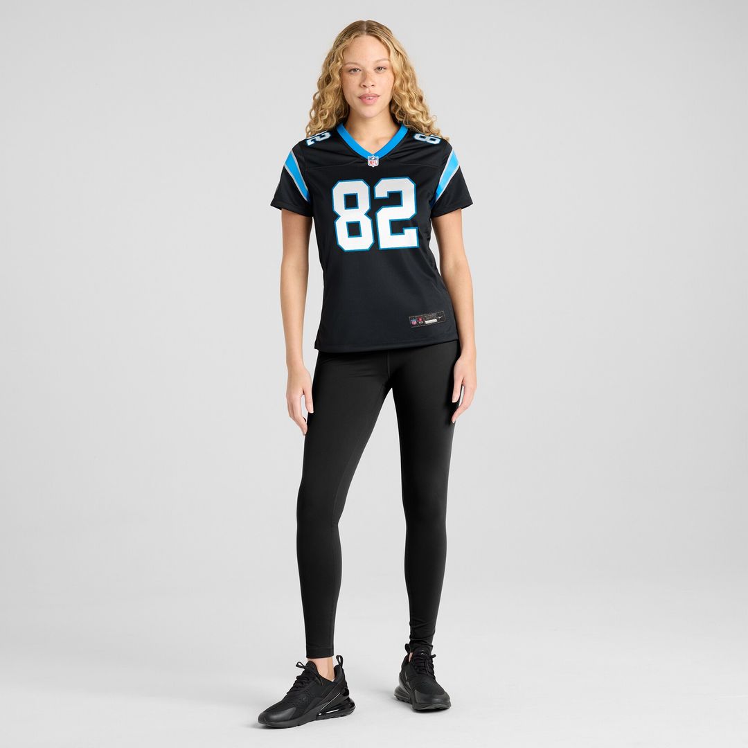 Tommy Tremble Carolina Panthers Nike Women's Team Game Jersey - Black