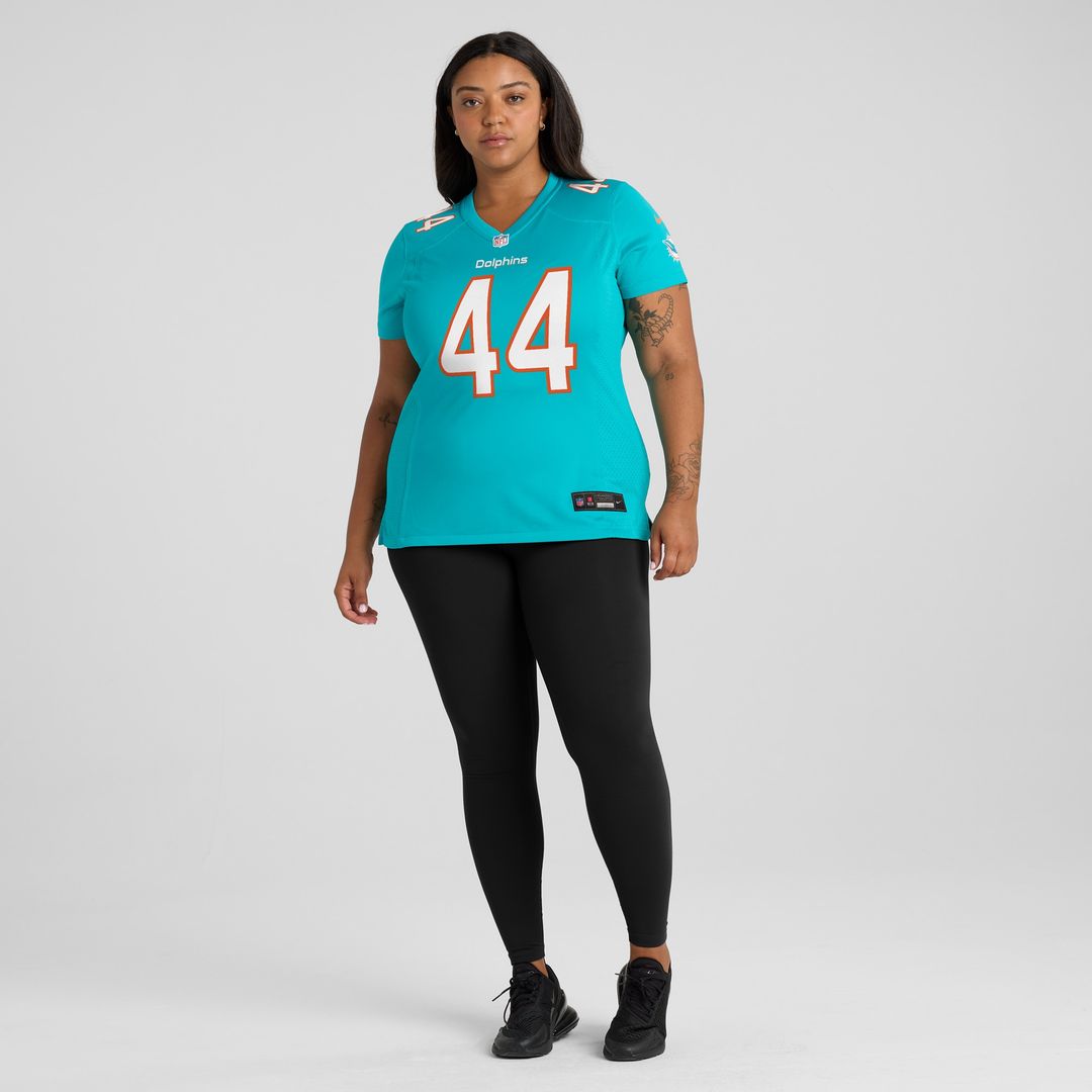 Chop Robinson Miami Dolphins Nike Women's  Game Jersey -  Aqua