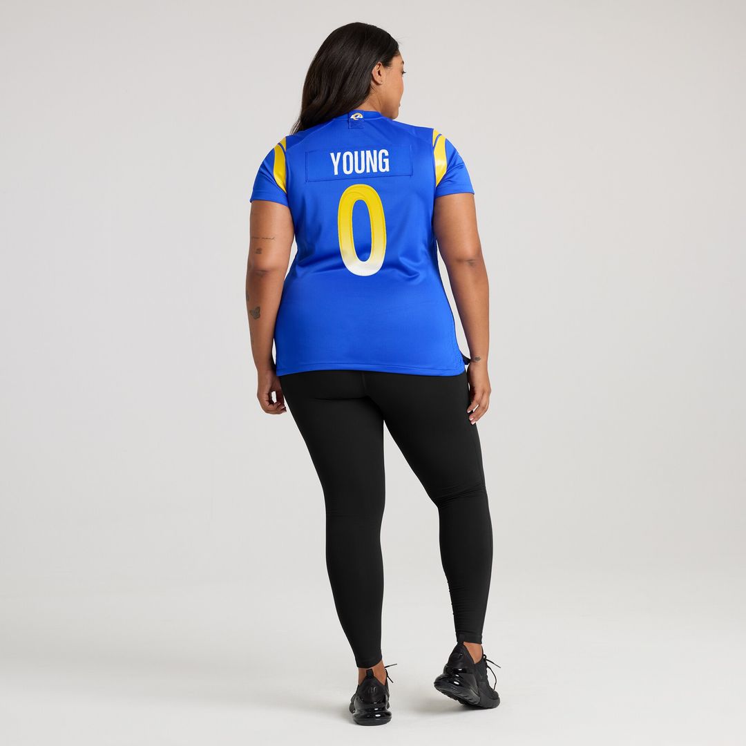 Byron Young Los Angeles Rams Nike Women's Home Game Jersey - Royal
