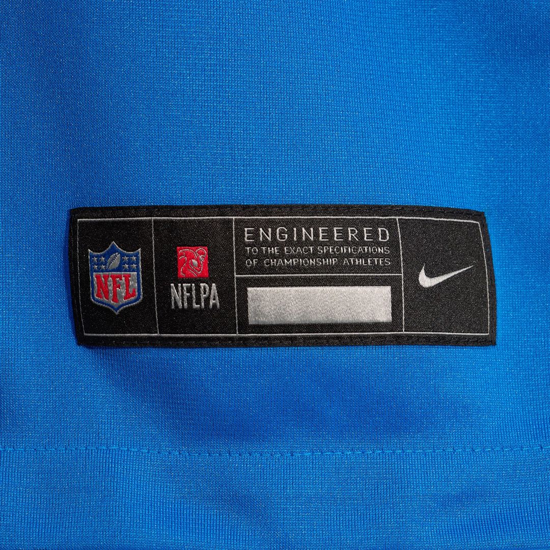 Barry Sanders Detroit Lions Nike Alternate Game Jersey -  Blue