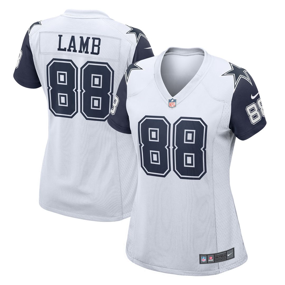 CeeDee Lamb Dallas Cowboys Nike Women's Game Jersey - Navy