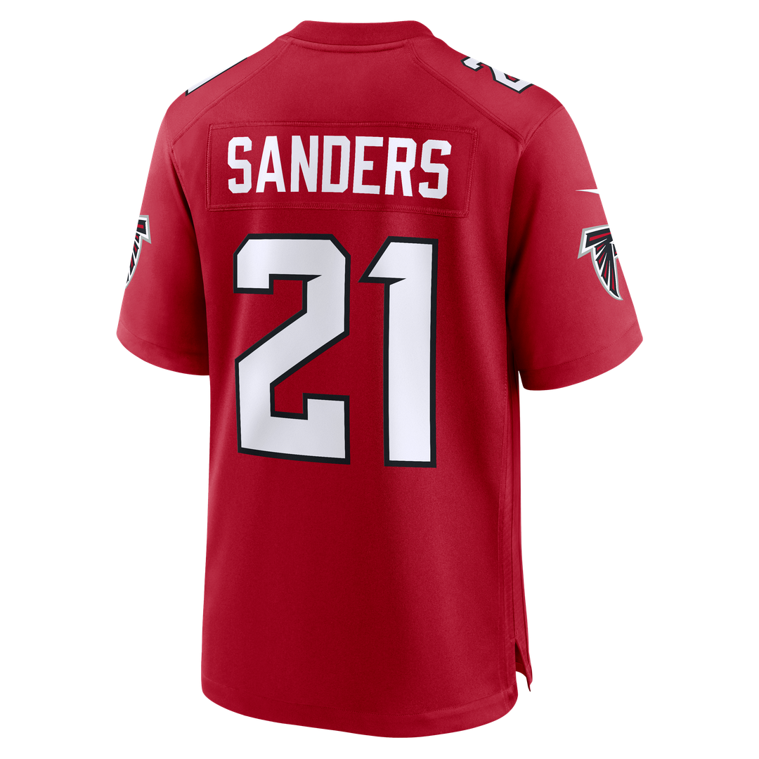Deion Sanders Atlanta Falcons Nike Retired Player Game Jersey - White