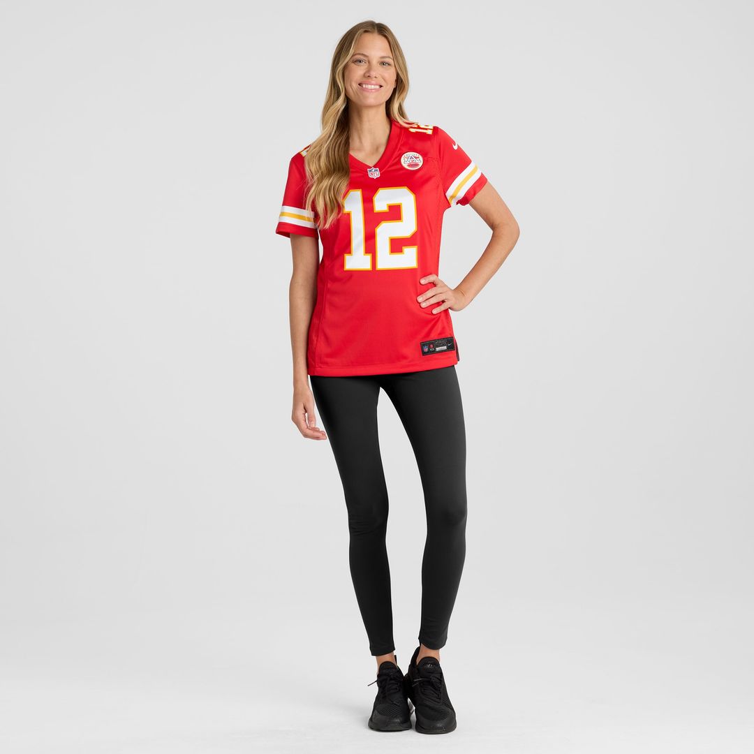 Jared Wiley Kansas City Chiefs Nike Women's  Game Jersey -  Red