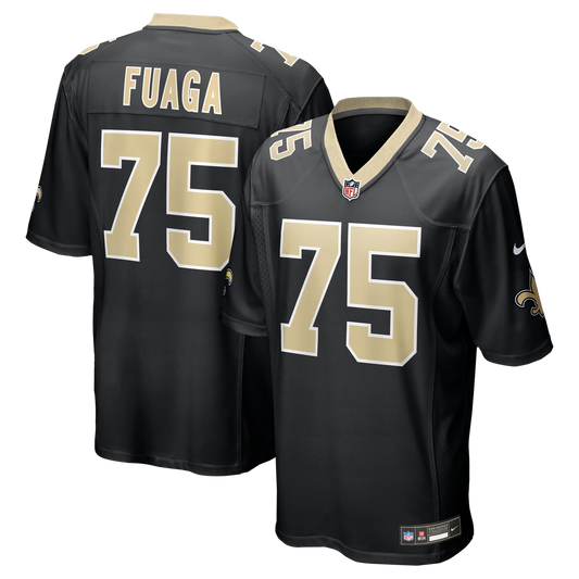 Taliese Fuaga New Orleans Saints Nike  Game Jersey -  Black