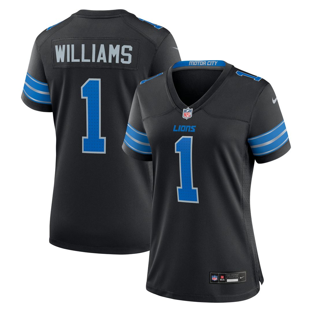 Jameson Williams Detroit Lions Nike Women's Game Player Jersey - Blue