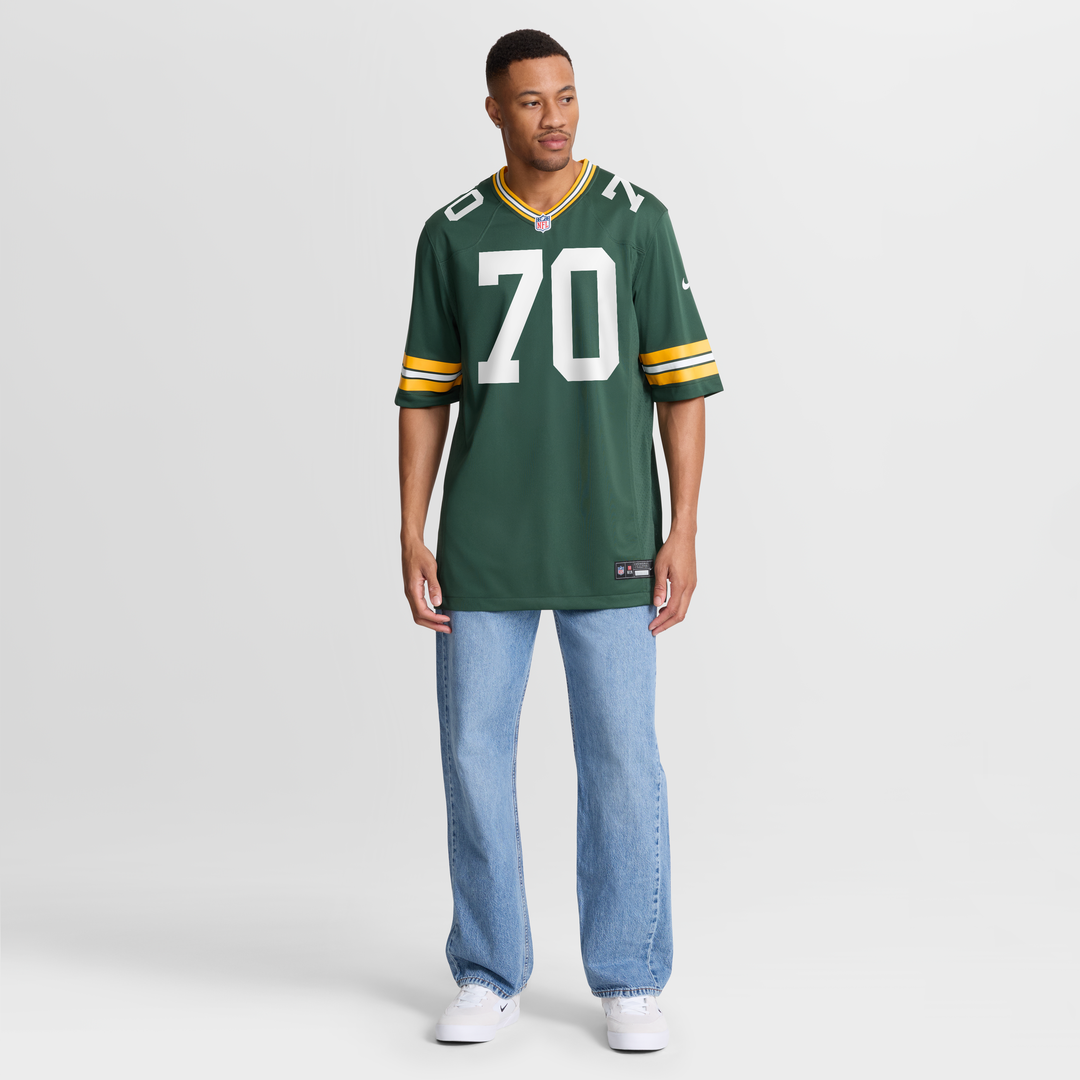 Darian Kinnard Green Bay Packers Nike Team Game Jersey -  Green