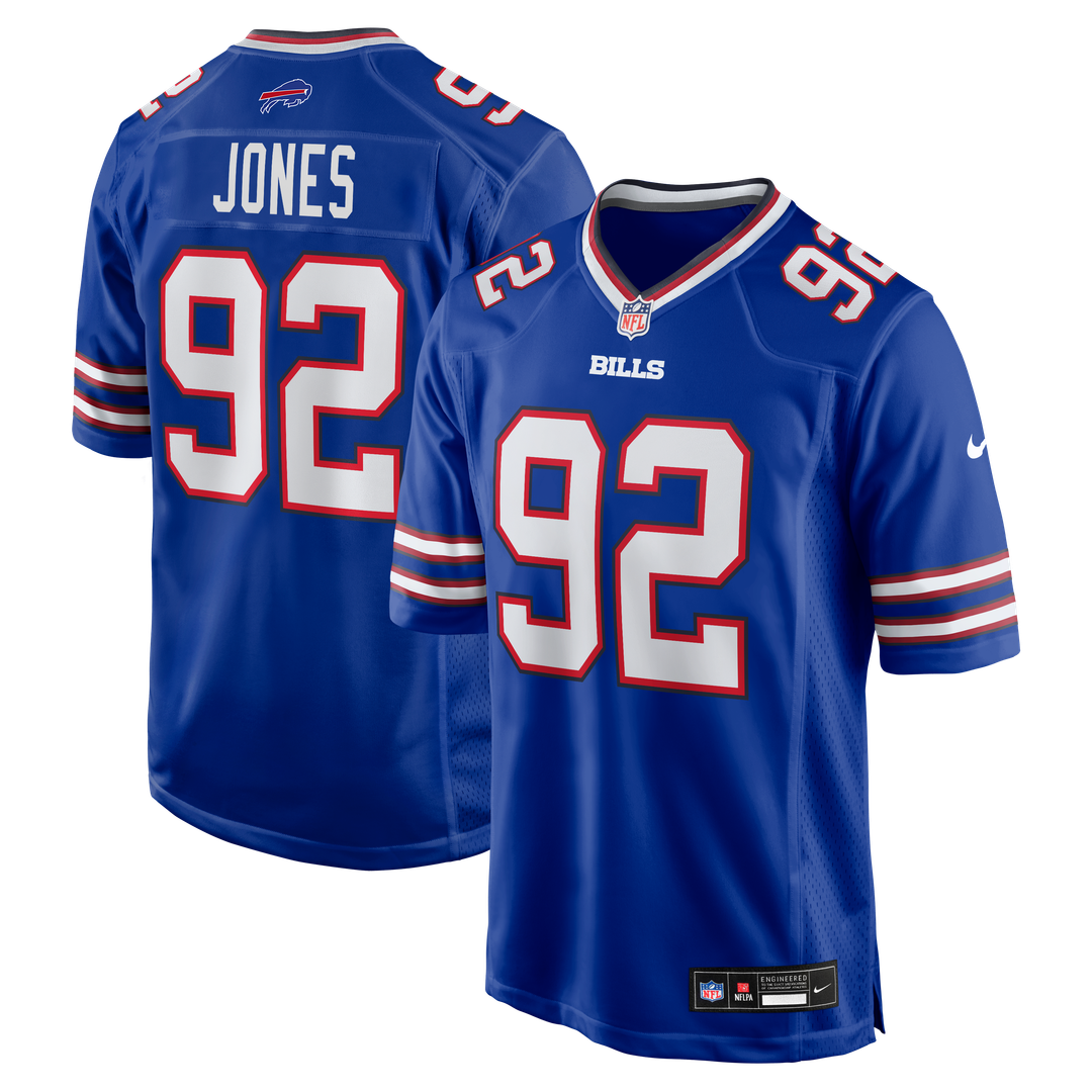 DaQuan Jones Buffalo Bills Nike Game Player Jersey - Royal