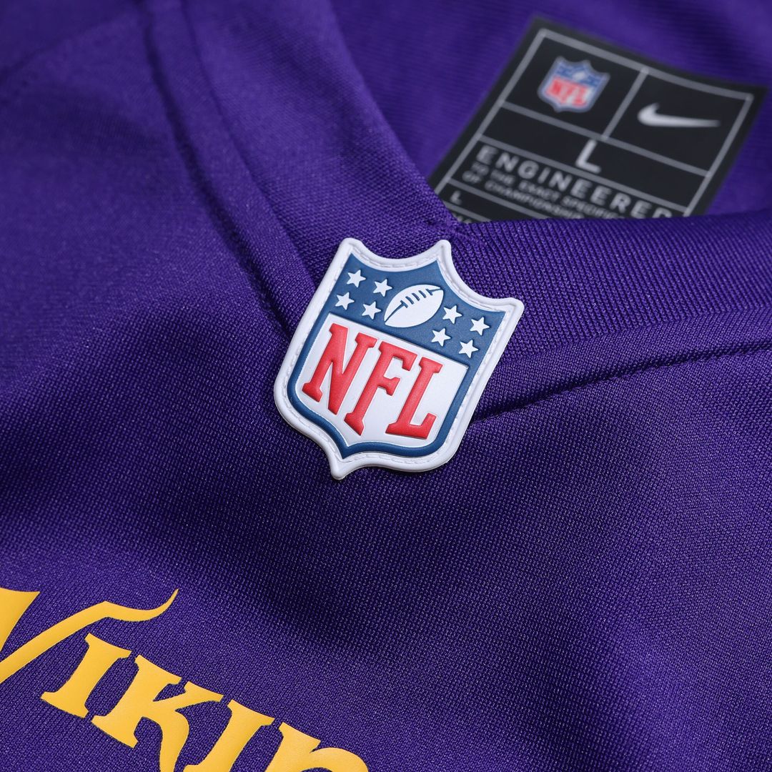 Aaron Jones Minnesota Vikings Nike Game Player Jersey - Purple