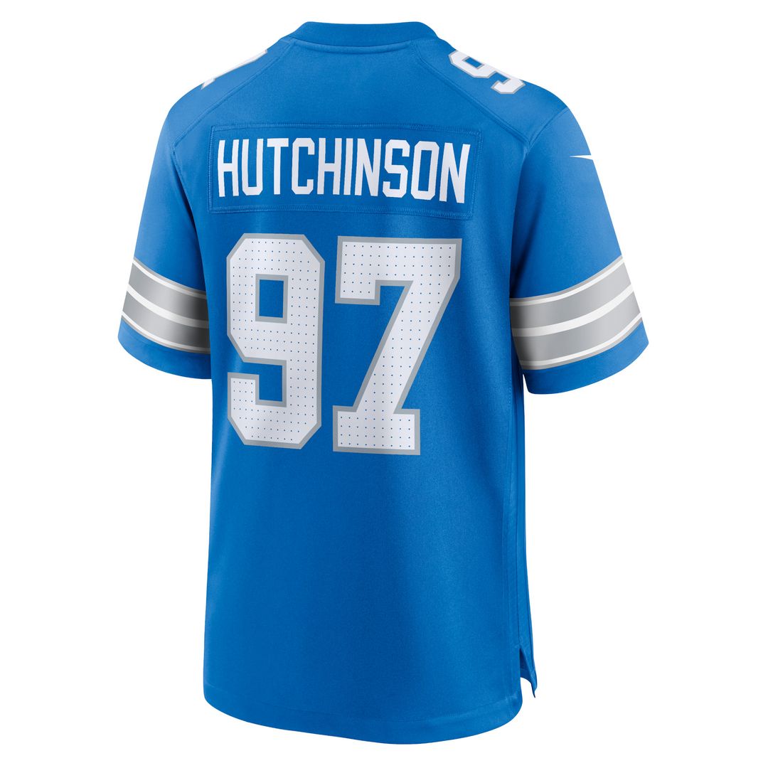 Aidan Hutchinson Detroit Lions Nike Game Jersey - White