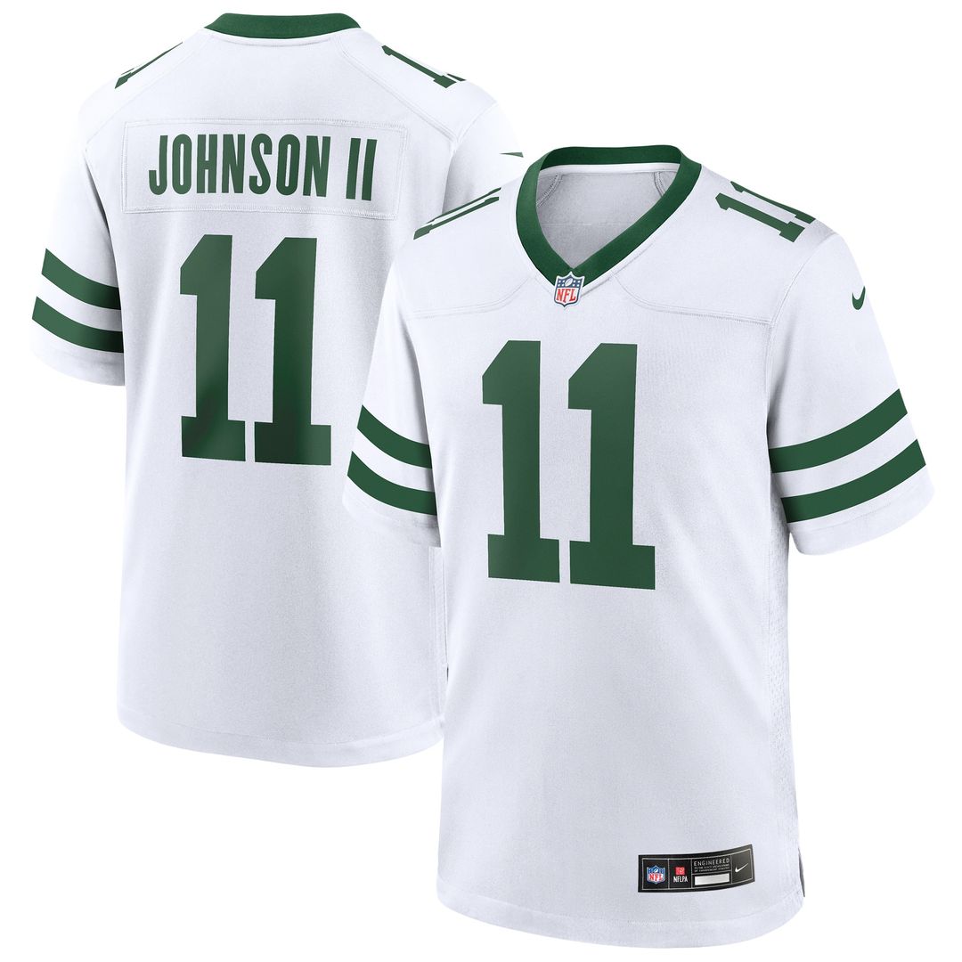 Jermaine Johnson II New York Jets Nike Alternate Game Jersey - Legacy Black