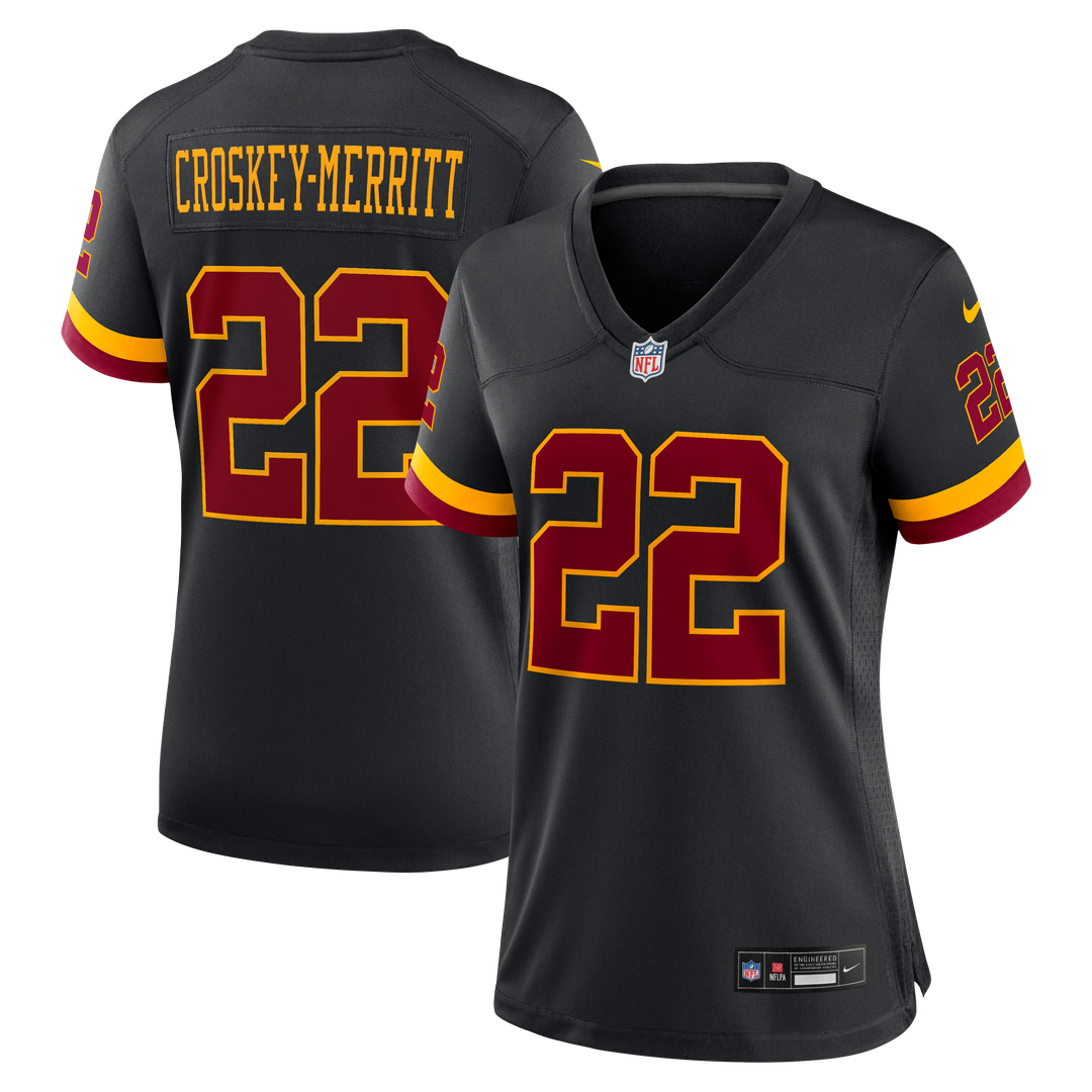 Jacory Croskey-Merritt Washington Commanders Nike Women's Game Jersey - Burgundy