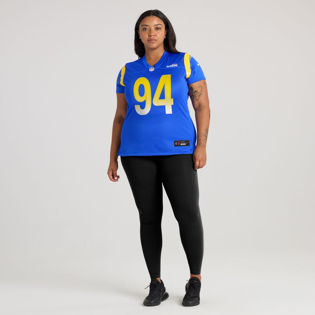 Desjuan Johnson Los Angeles Rams Nike Women's Home Game Jersey - Royal