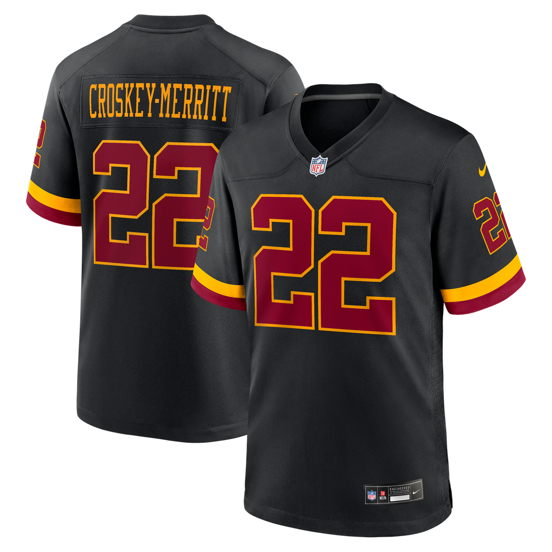 Jacory Croskey-Merritt Washington Commanders Nike Game Jersey - Burgundy