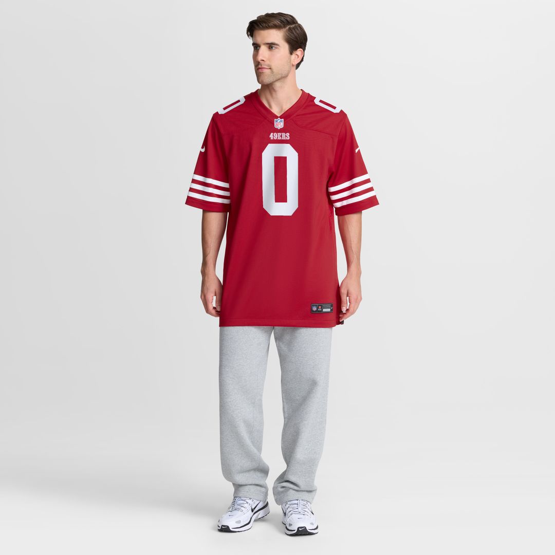 Renardo Green San Francisco 49ers Nike  Game Jersey -  Scarlet