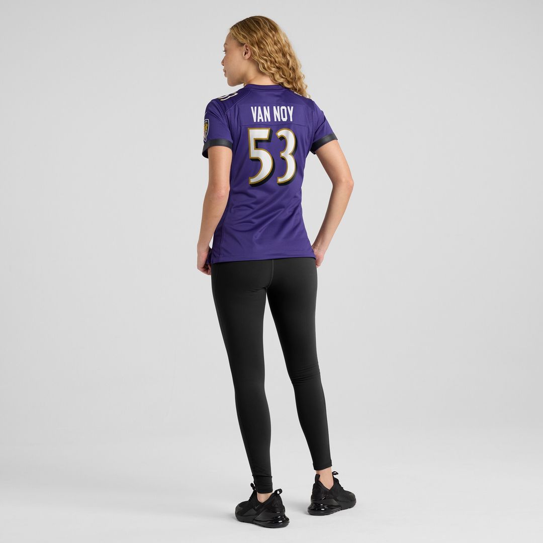 Kyle Van Noy Baltimore Ravens Nike Women's  Game Jersey -  Purple
