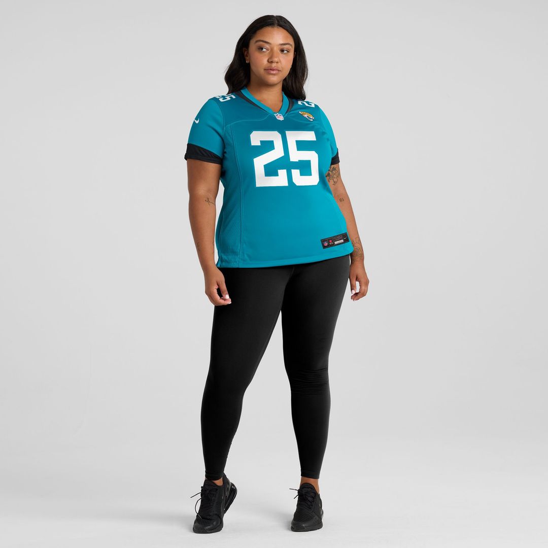 Rayuan Lane III Jacksonville Jaguars Nike Women's Team Game Jersey -  Teal